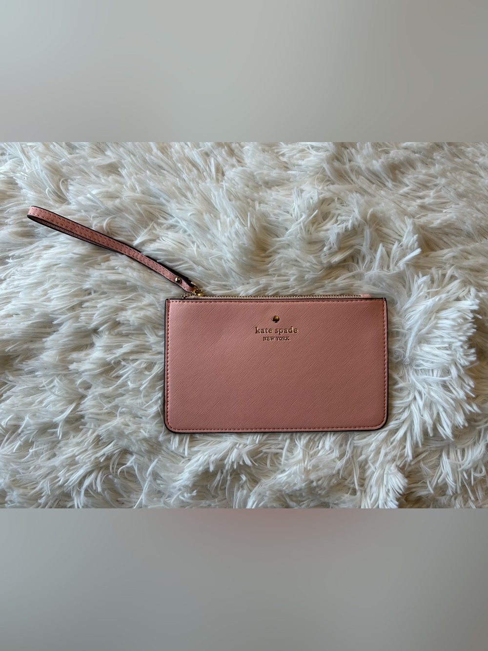 Kate Spade ♠️ | Pink Saffiano Wristlet